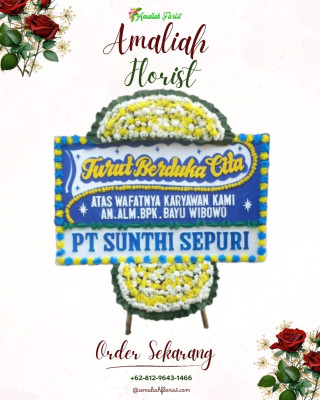 Papan Bunga Duka di Numfor Barat